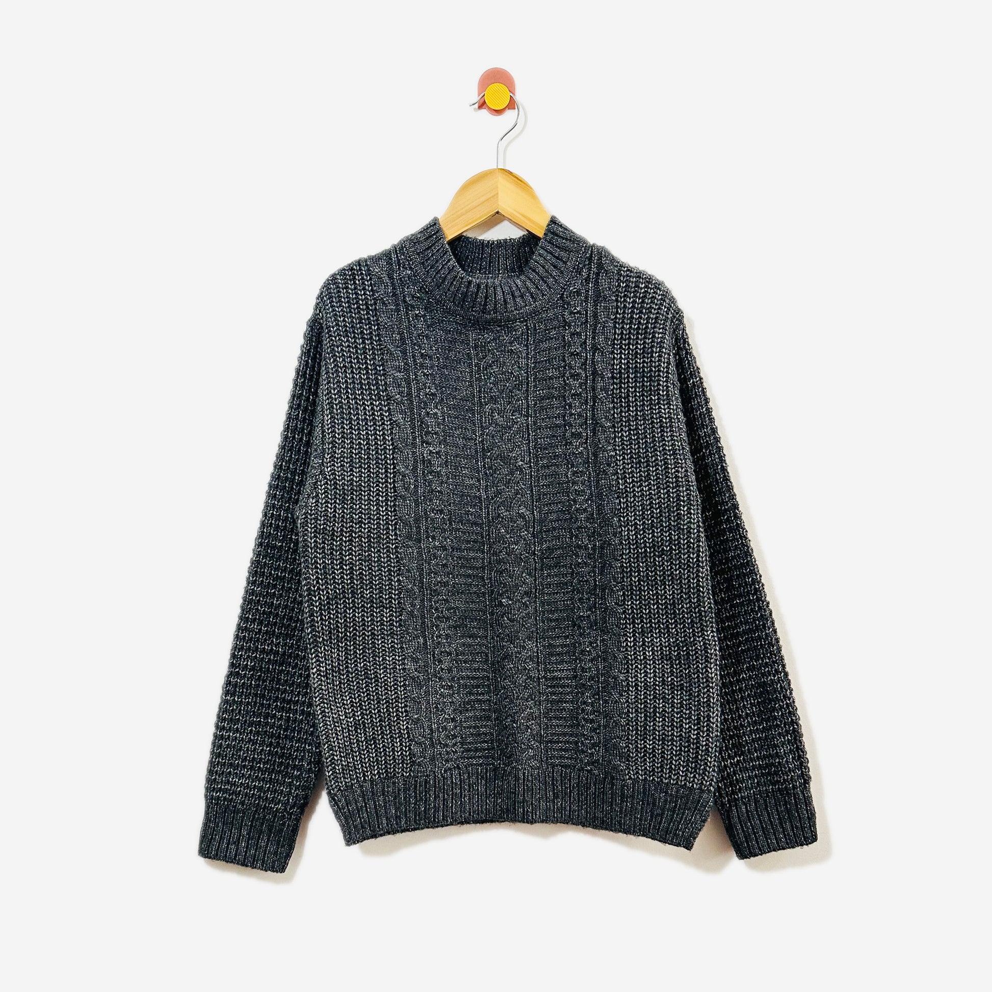 Cable Knit Sweater / 11-12Y