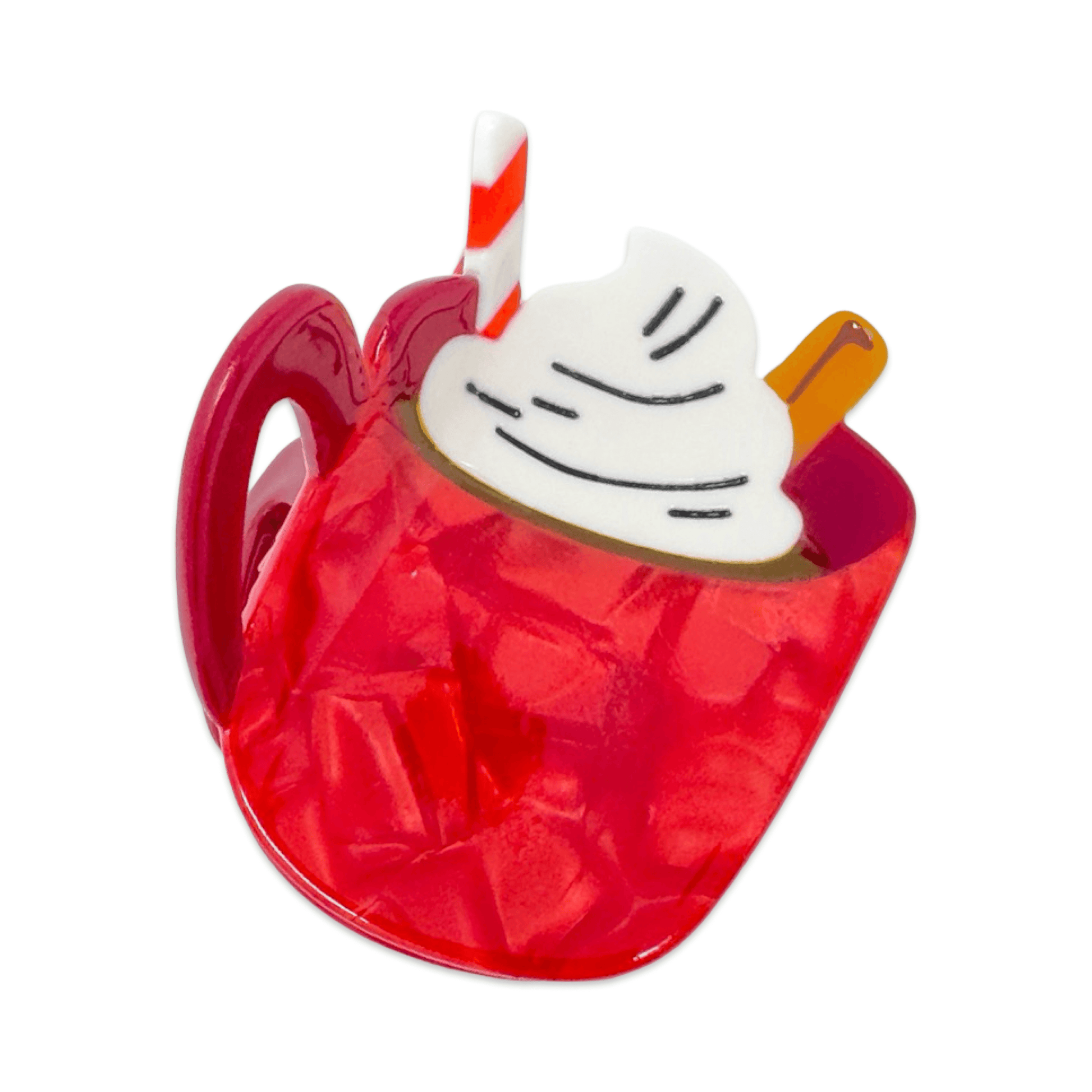 Jenny Lemons Midi Hot Cocoa Hair Claw Clip