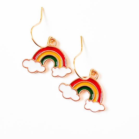 Rainbow Charm Earrings

