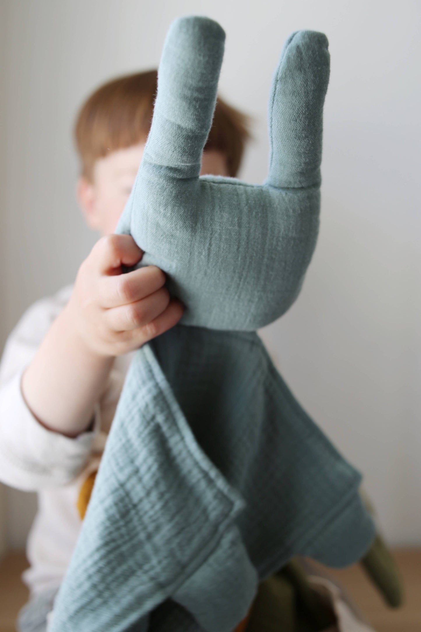 Marlowe & Co Sage Bunny Lovey Blanket