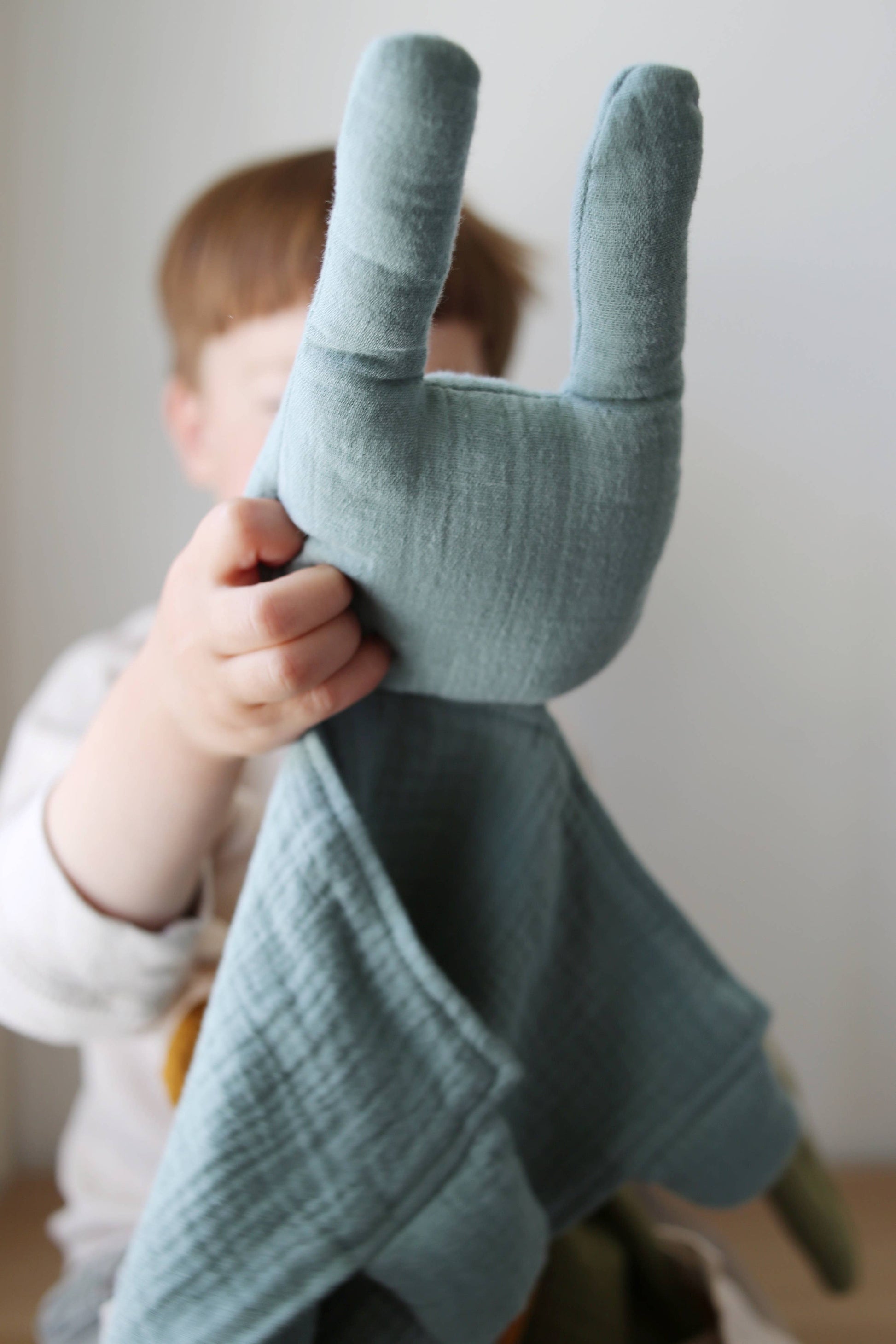 Marlowe & Co Sage Bunny Lovey Blanket