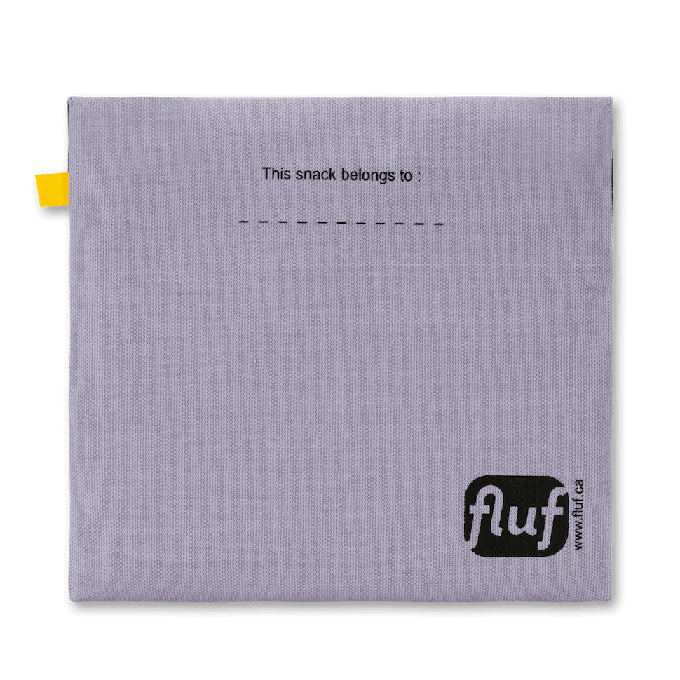 Fluf Flip Snack Bag- Lavender