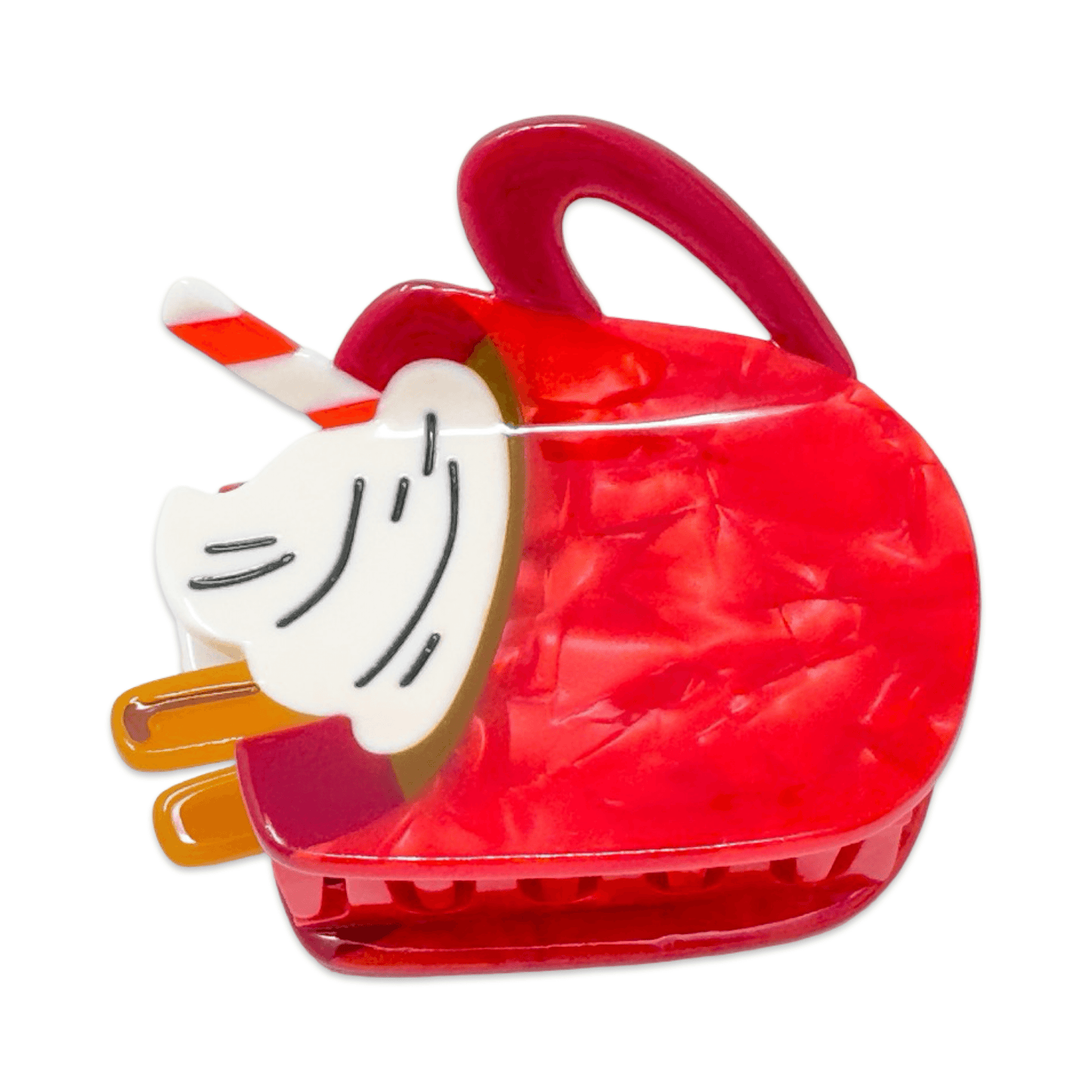 Jenny Lemons Midi Hot Cocoa Hair Claw Clip