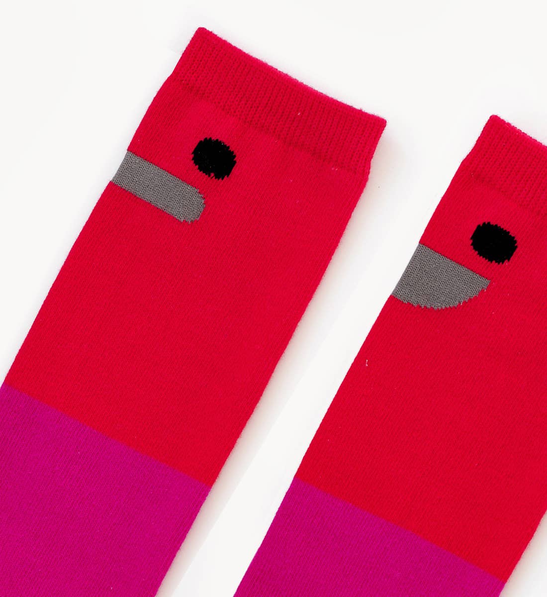 Knee High Socks - Red/Pink