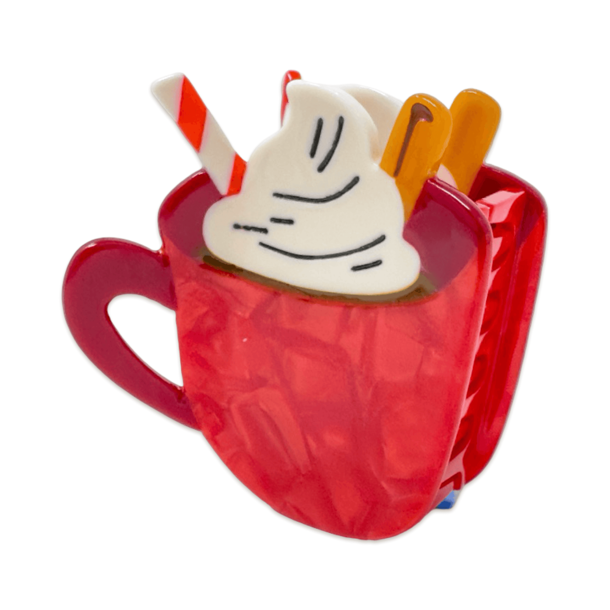 Jenny Lemons Midi Hot Cocoa Hair Claw Clip