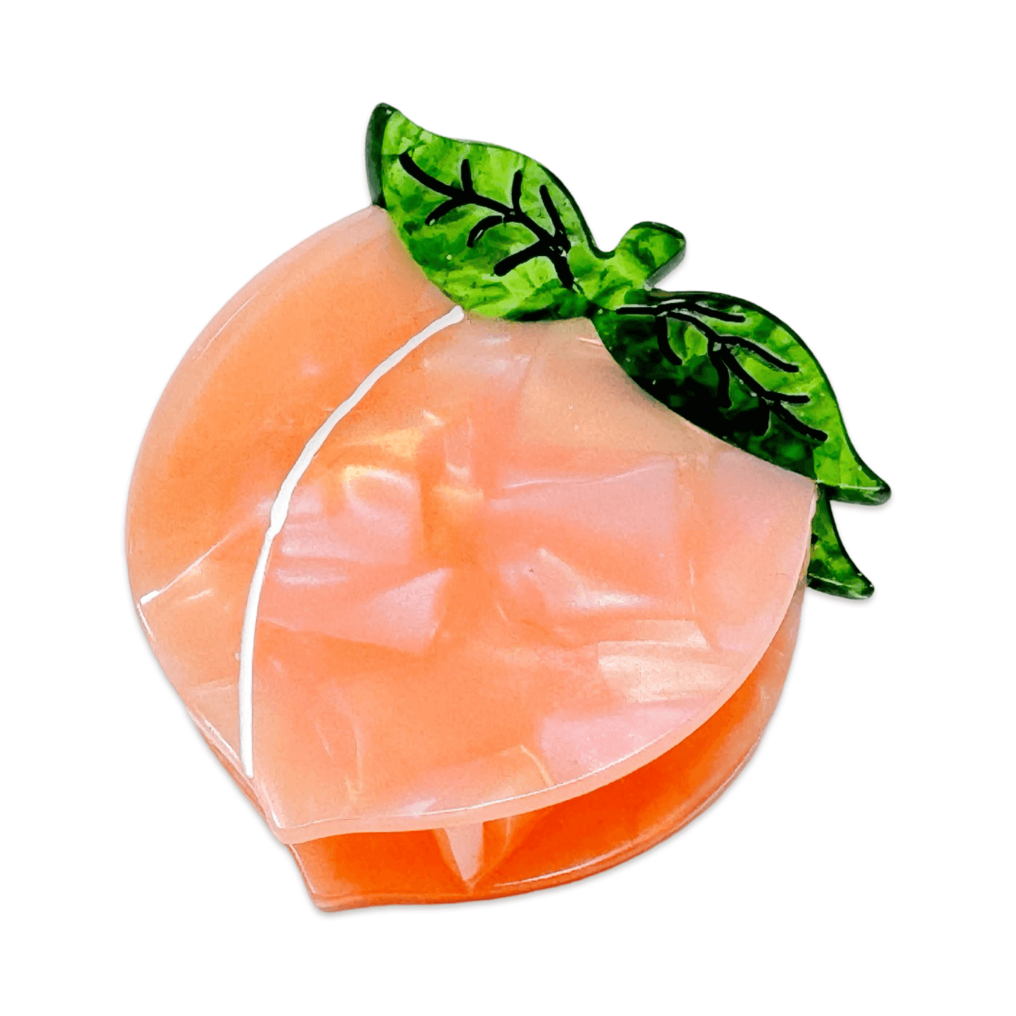 Jenny Lemon peach shaped hair clip