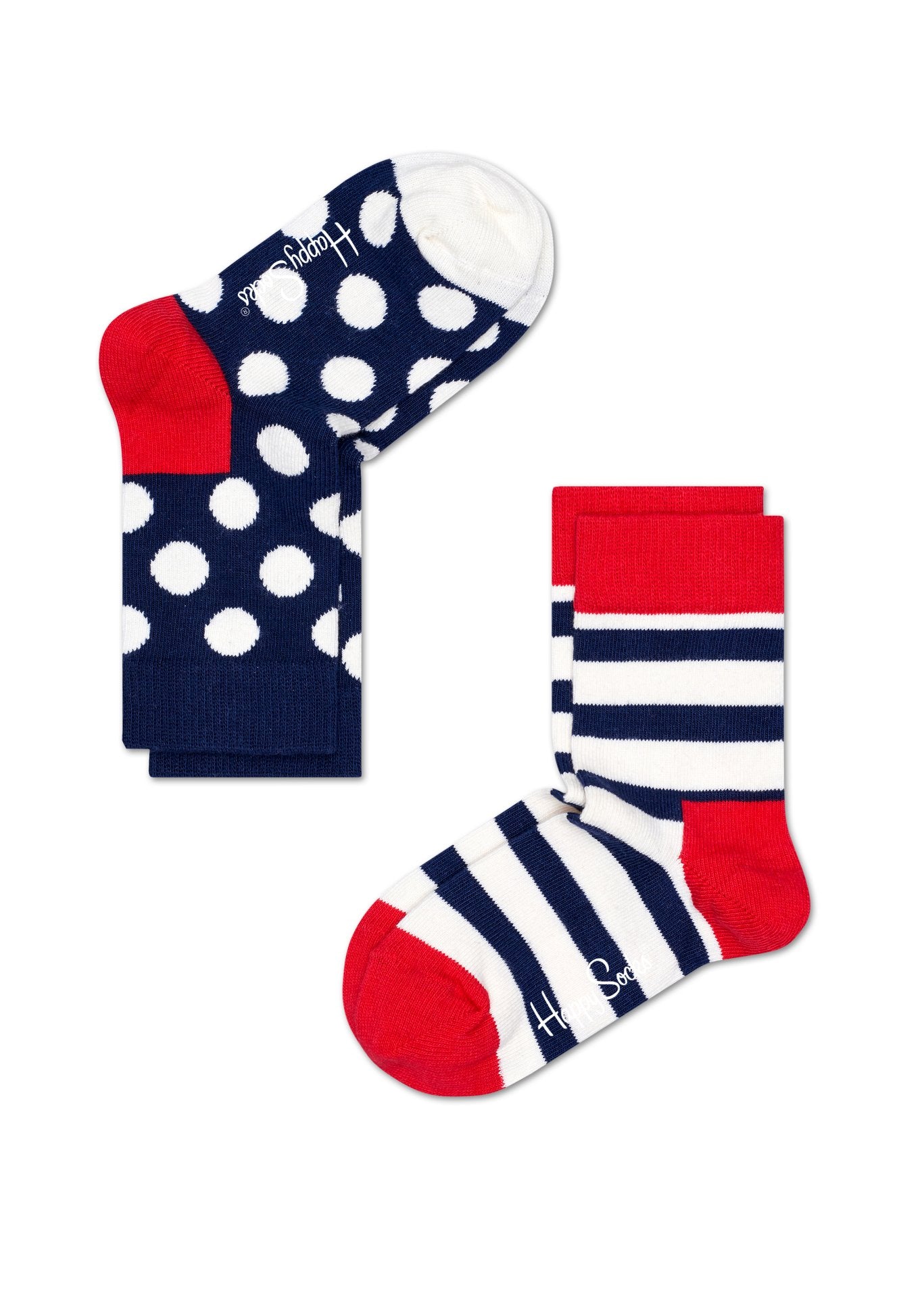 Kids stripe socks 2pk by happy socks