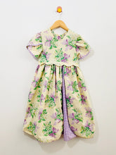 Load image into Gallery viewer, vintage bouquet dress / 7-8y
