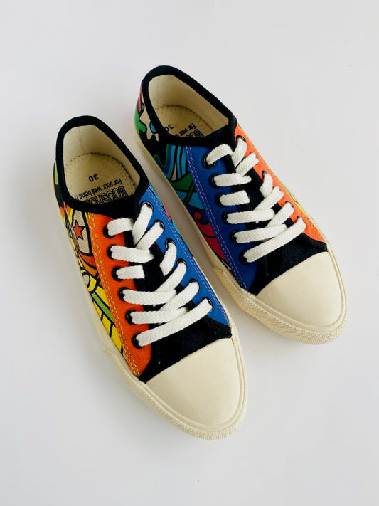 Boo Shoes Japanese deadstock psychedelic sneakers