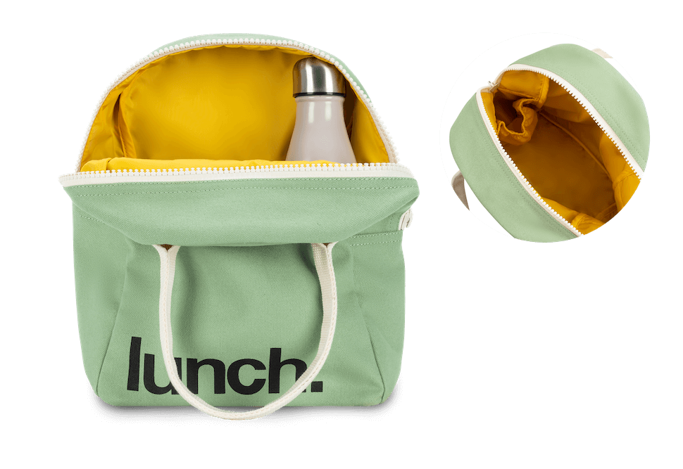 lunch bag - moss