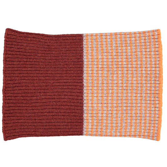 Kids' Lambswool Neck Warmers: Snood - orange