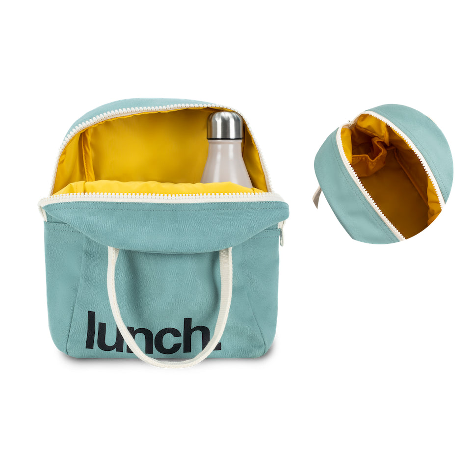 lunch bag - teal