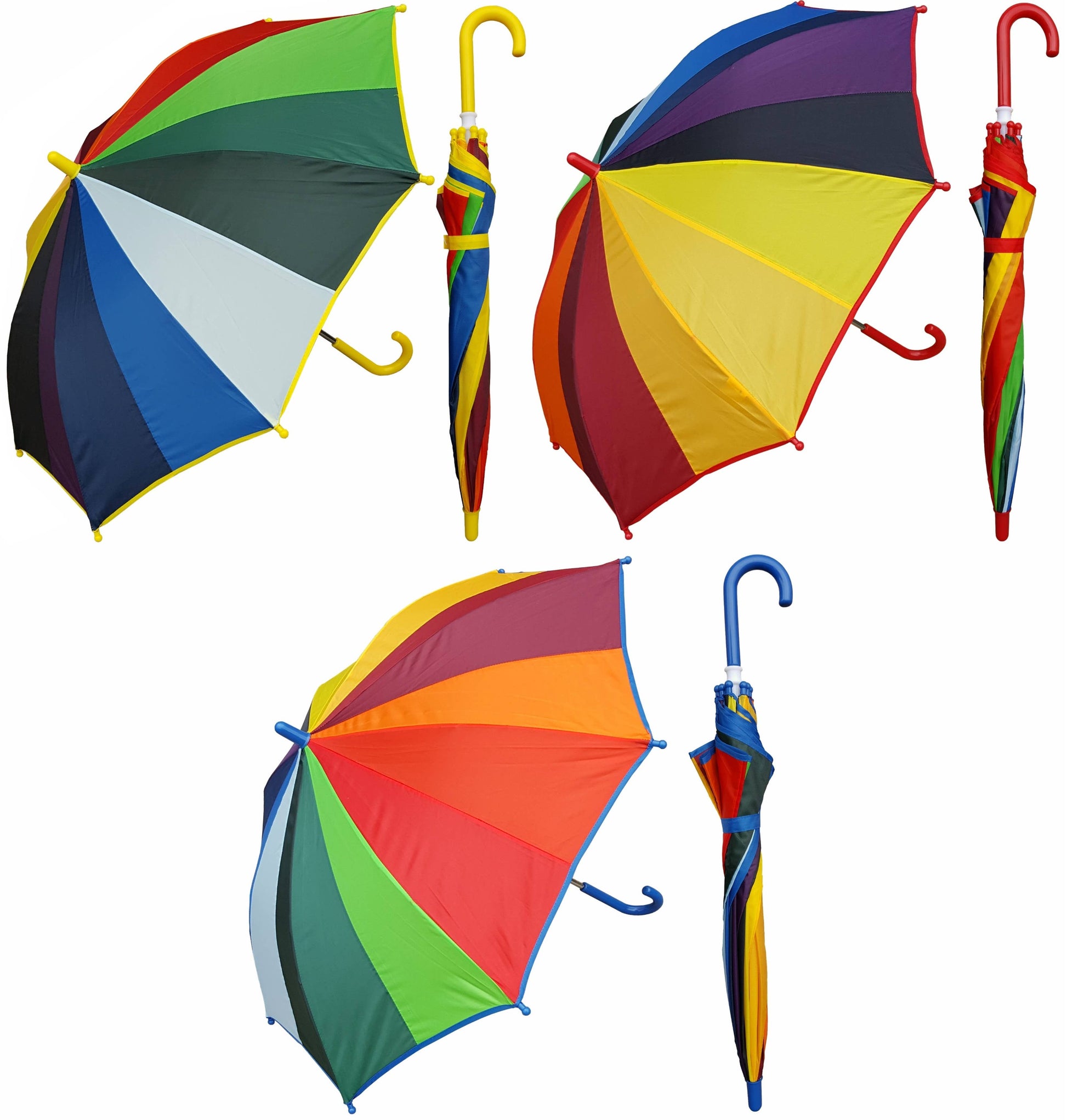 multicolor kids's umbrella