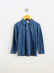 long sleeve polo / 6-7y