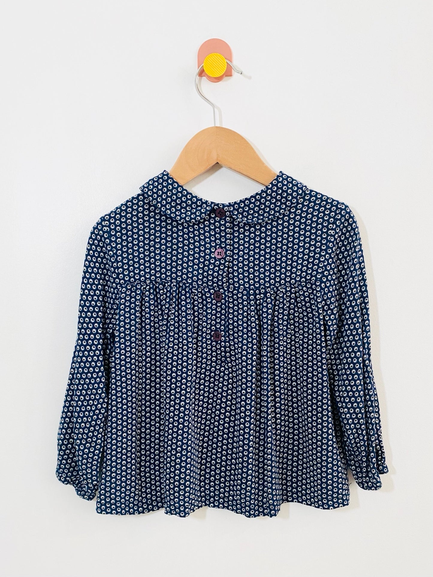 collared blouse / 4Y