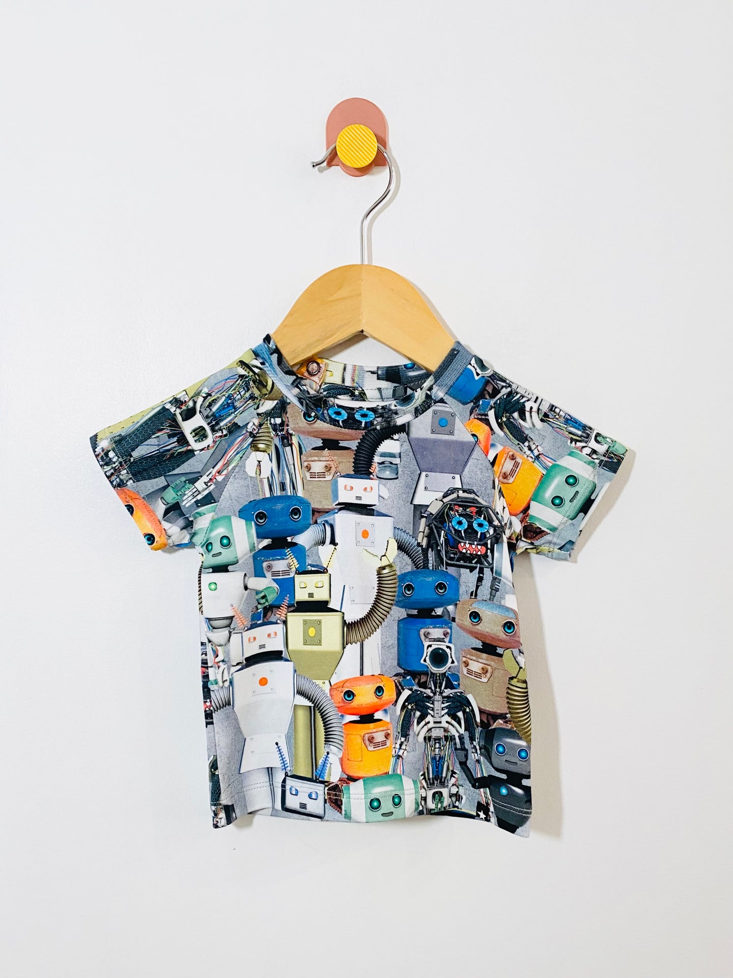 Molo robot print t-shirt / 3M