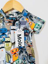 Load image into Gallery viewer, robot print t-shirt / 3M
