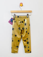 Load image into Gallery viewer, sparkle stars leggings / 4T