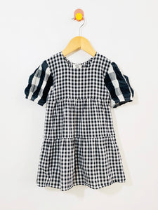 Candid Art gingham dress / 4T
