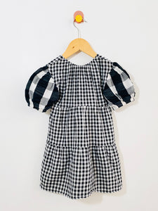 gingham dress / 4T