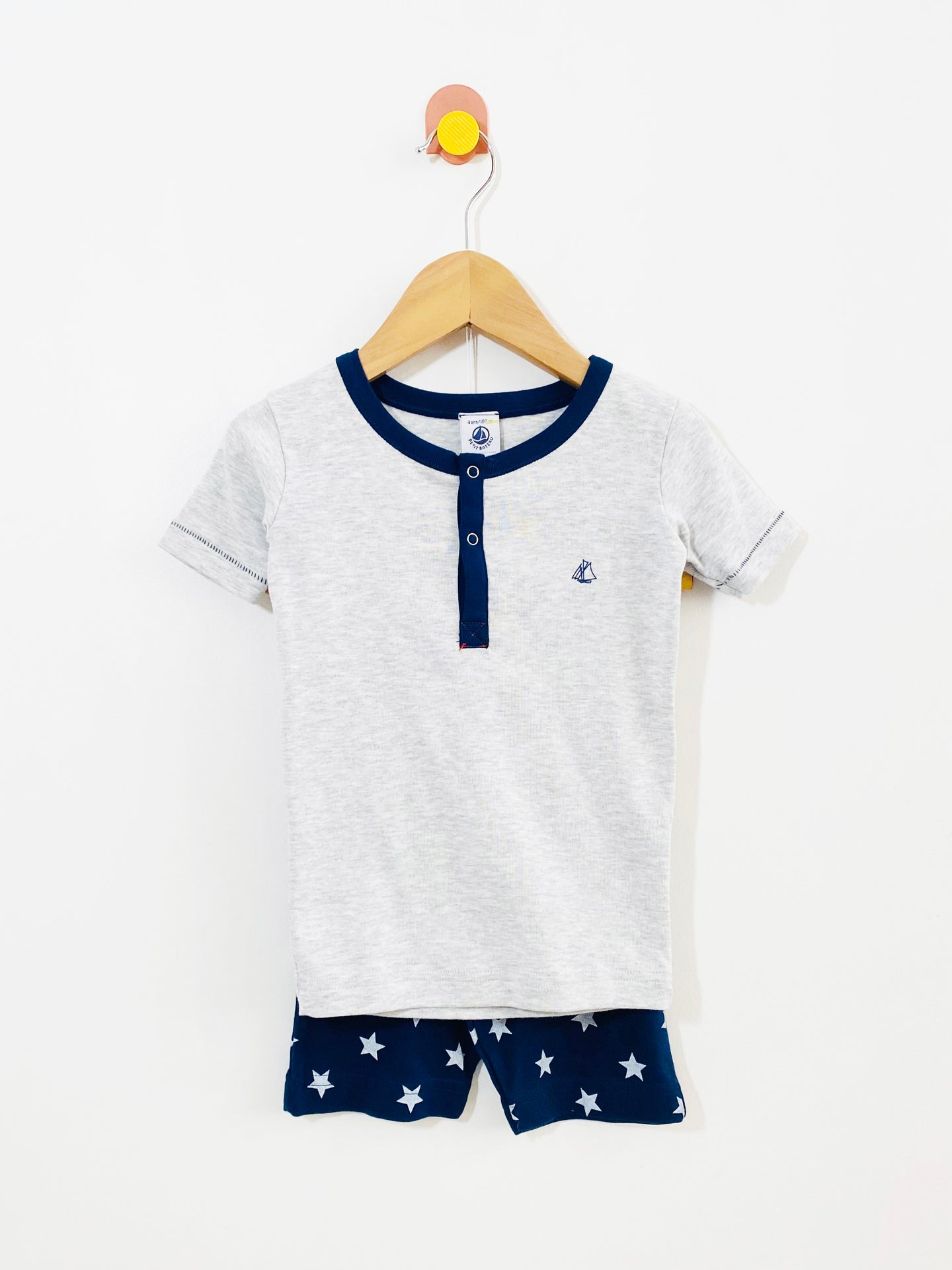 Petit Bateau pajama set / 4Y