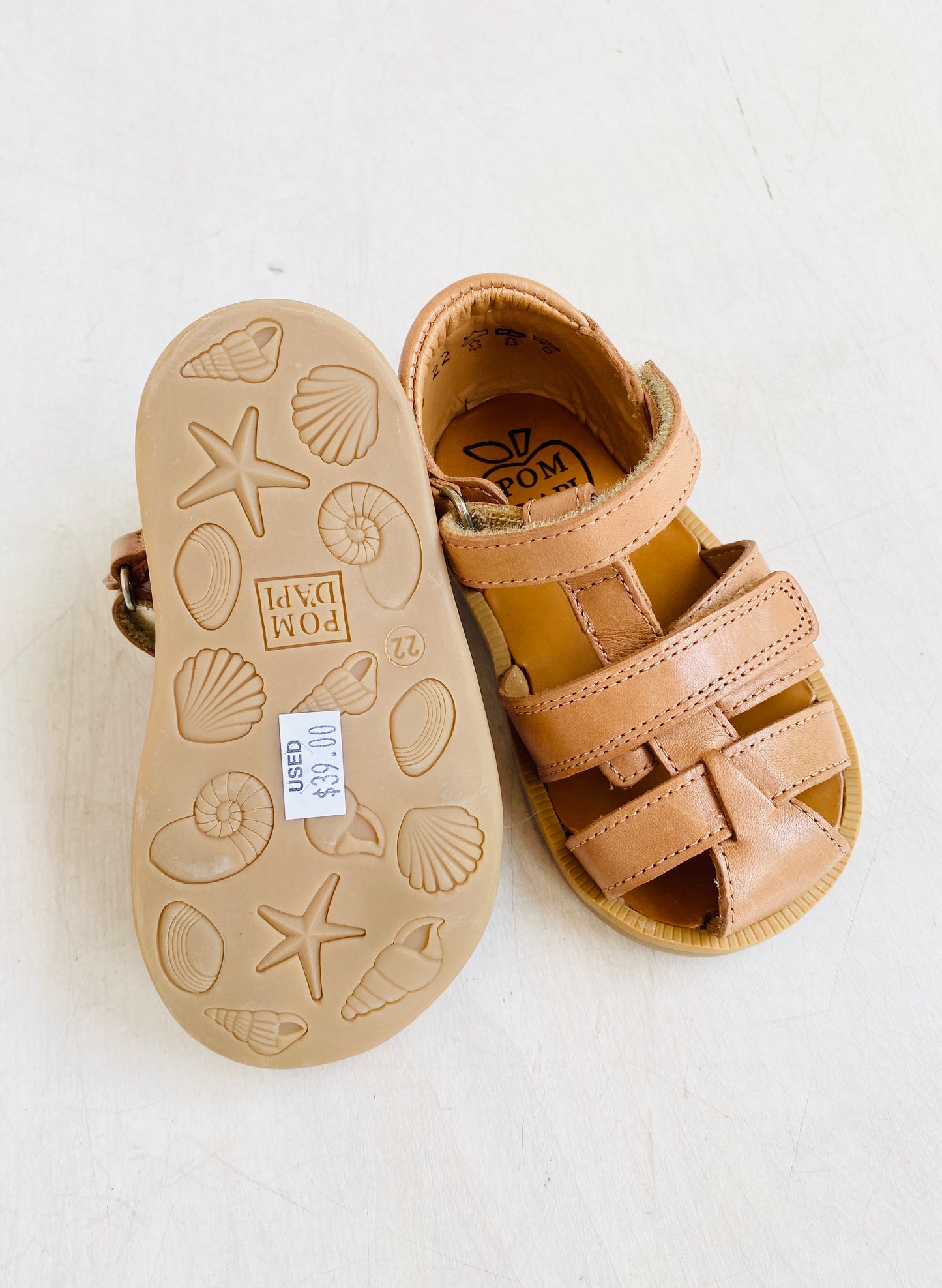 Leather Sandals / US 6