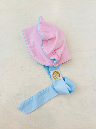 micro cord baby bonnet / 0-12m