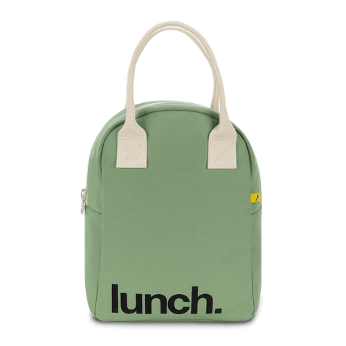 fluf organic lunch bag - moss