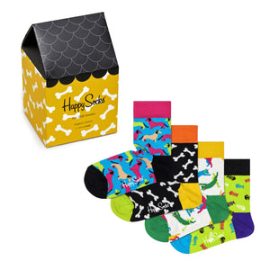 Happy Socks cats & dogs socks 4pk gift set