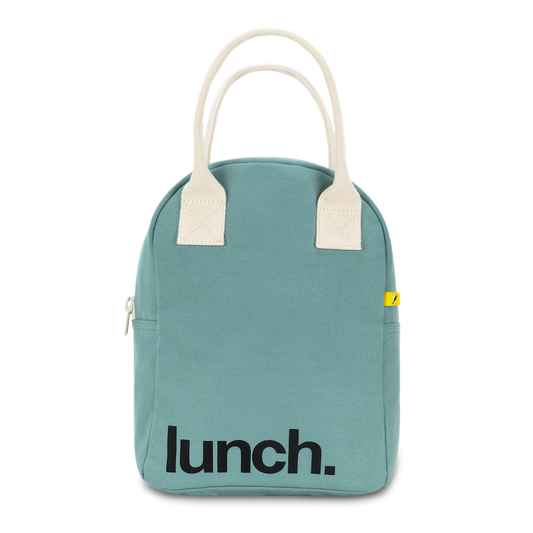 Fluf organic lunch bag - teal