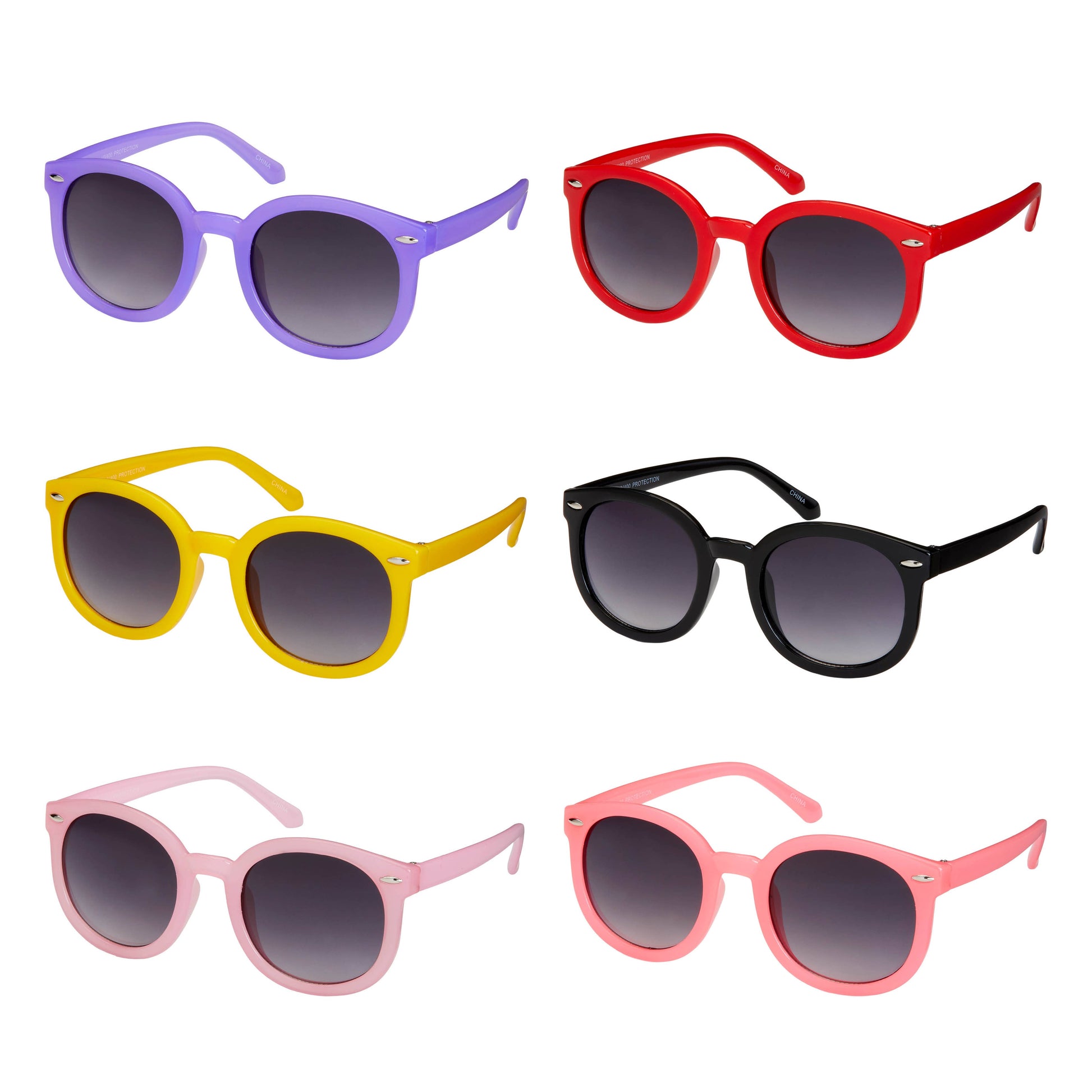 kids horn rimmed sunglasses