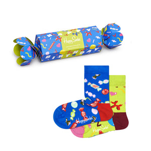 happy birthday kids socks 2pk gift set by Happy Socks