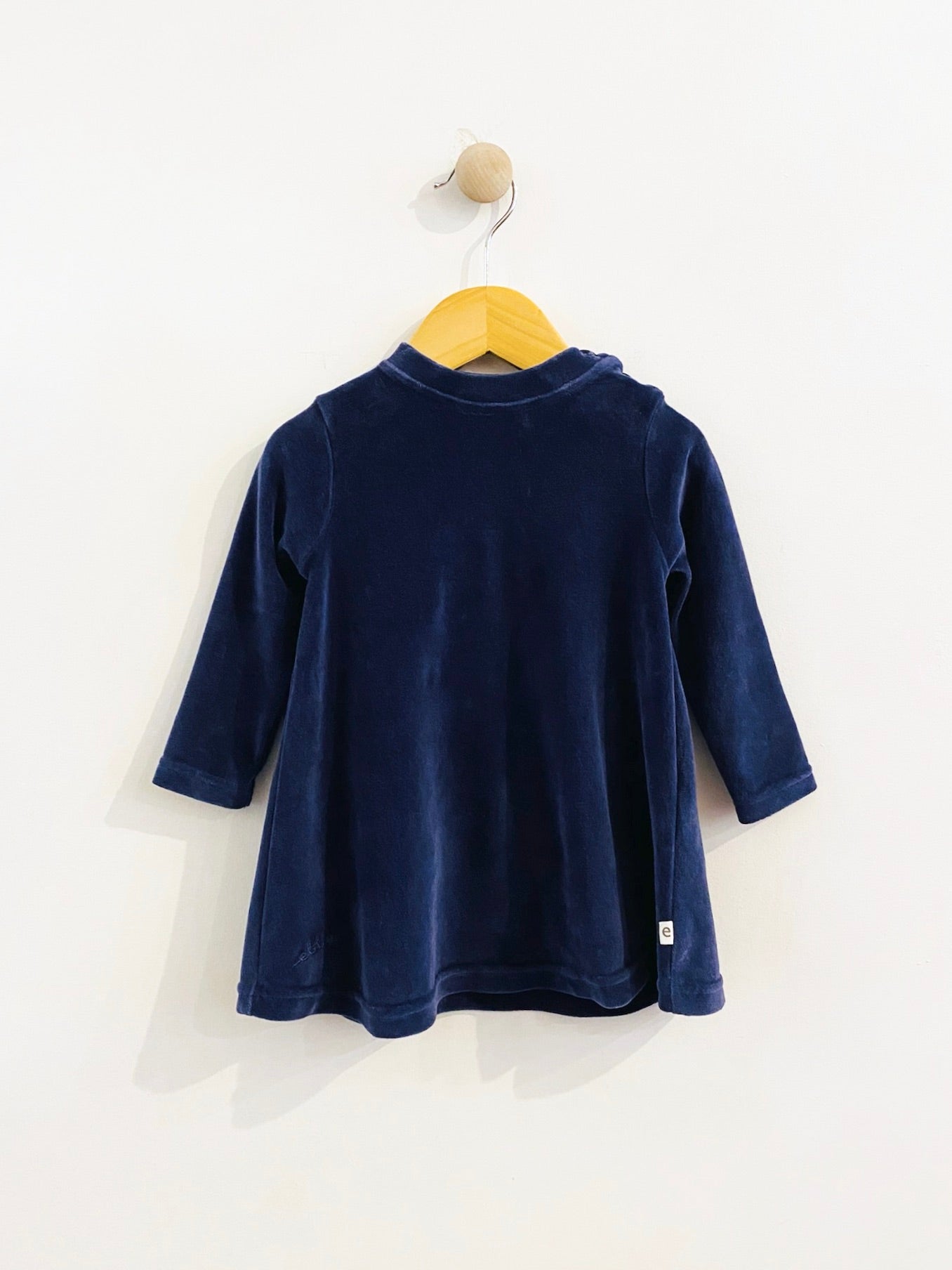 velour dress / 6-9m